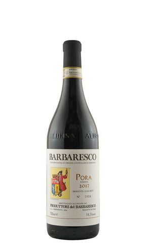 Bottle of Produttori del Barbaresco, Barbaresco Pora, 2017 - Flatiron Wines & Spirits - New York