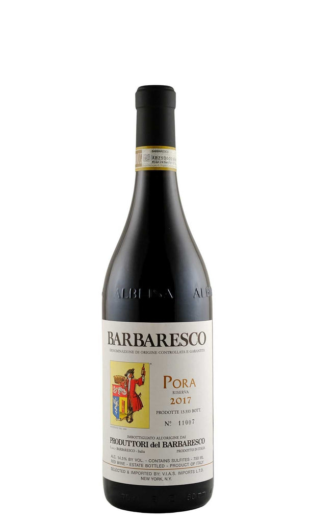 Bottle of Produttori del Barbaresco, Barbaresco Riserva Pora, 2017 [DO NOT SELL] - Flatiron Wines & Spirits - New York