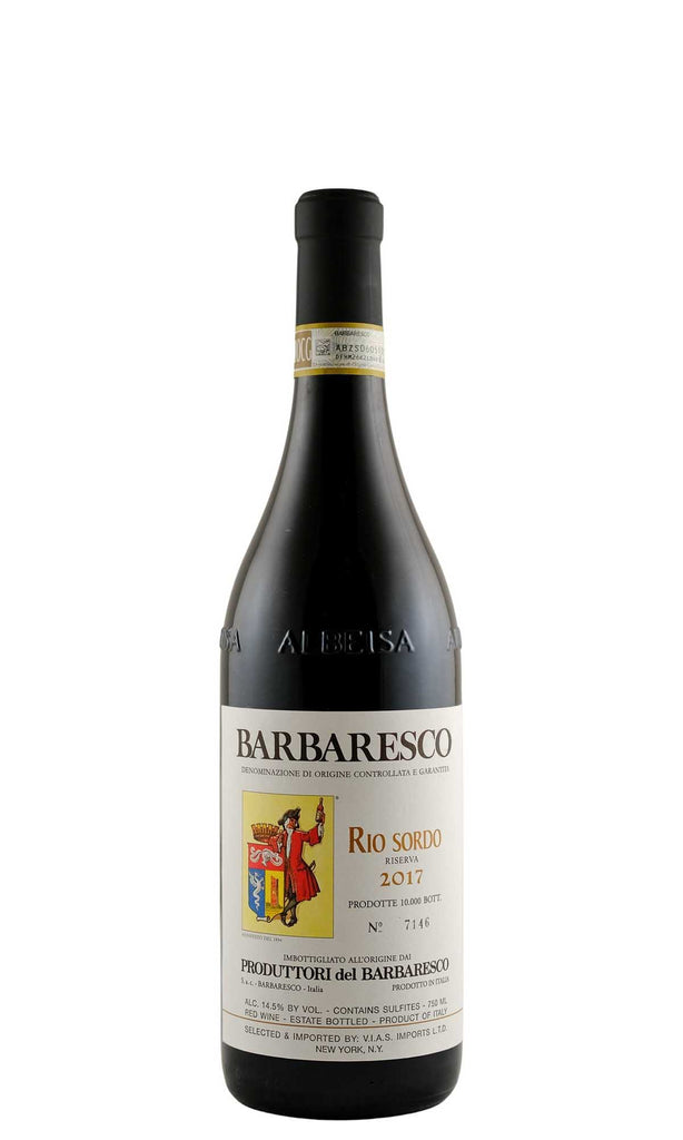 Bottle of Produttori del Barbaresco, Barbaresco Riserva Rio Sordo, 2017 [DO NOT SELL] - Flatiron Wines & Spirits - New York