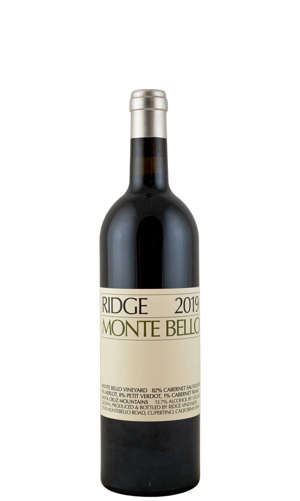 Bottle of Ridge Vineyards, Cabernet Sauvignon Monte Bello Vineyard, 2019 - Red Wine - Flatiron Wines & Spirits - New York