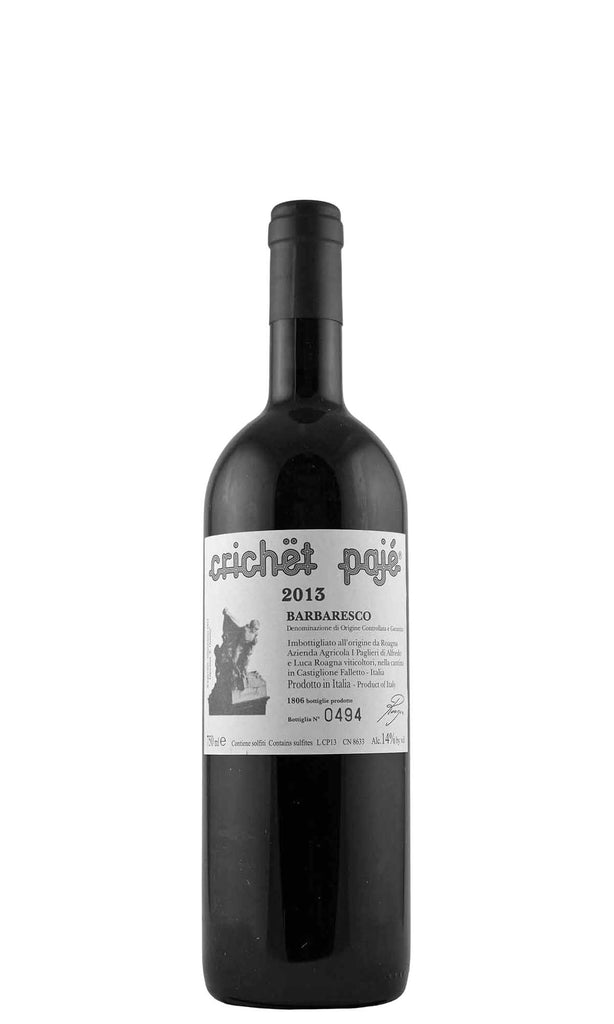 Bottle of Roagna, Barbaresco Crichet Paje, 2013 - Red Wine - Flatiron Wines & Spirits - New York