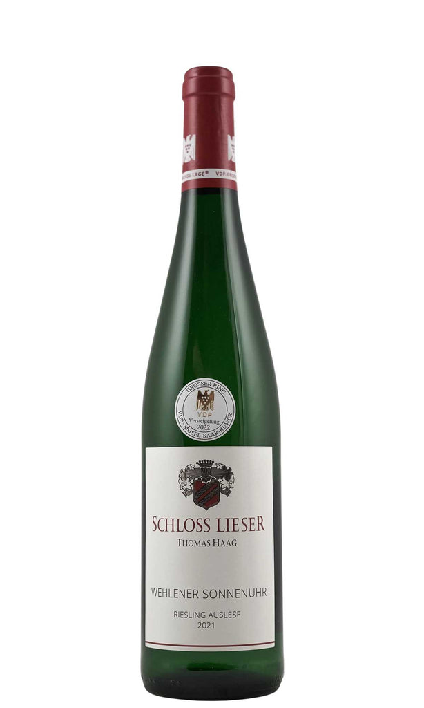Bottle of Schloss Lieser, Wehlener Sonnenuhr Riesling Auslese Goldkapsel (VDP Auction), 2021 - White Wine - Flatiron Wines & Spirits - New York