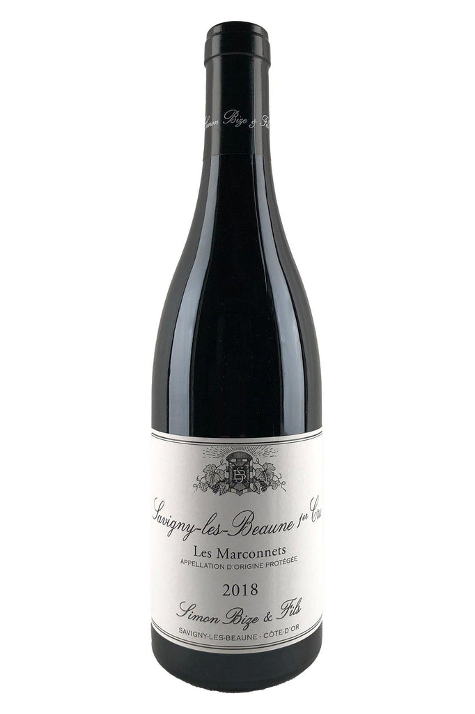 Bottle of Simon Bize et Fils, Savigny les Beaune 1er Cru Rouge les Marconnets, 2018 - Flatiron Wines & Spirits - New York