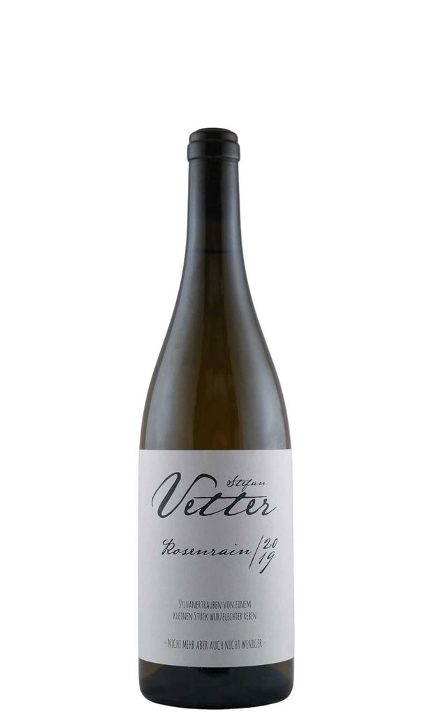 Bottle of Stefan Vetter, Sylvaner Rosenrain, 2019 - White Wine - Flatiron Wines & Spirits - New York