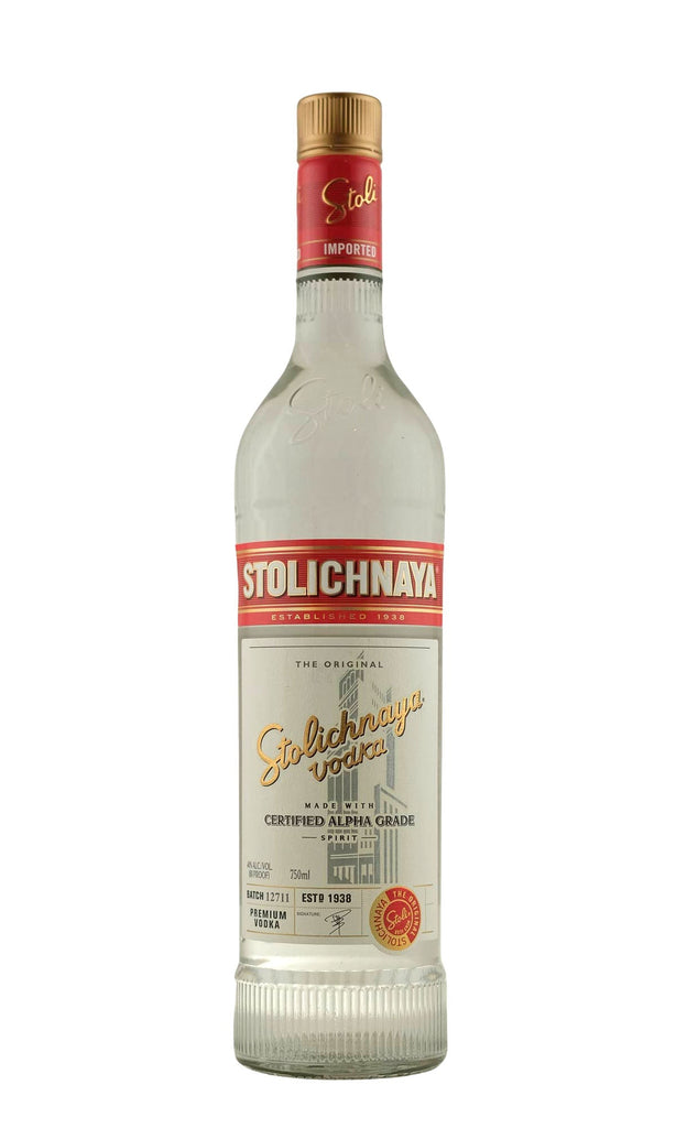 Bottle of Stolichnaya, Vodka - Spirit - Flatiron Wines & Spirits - New York