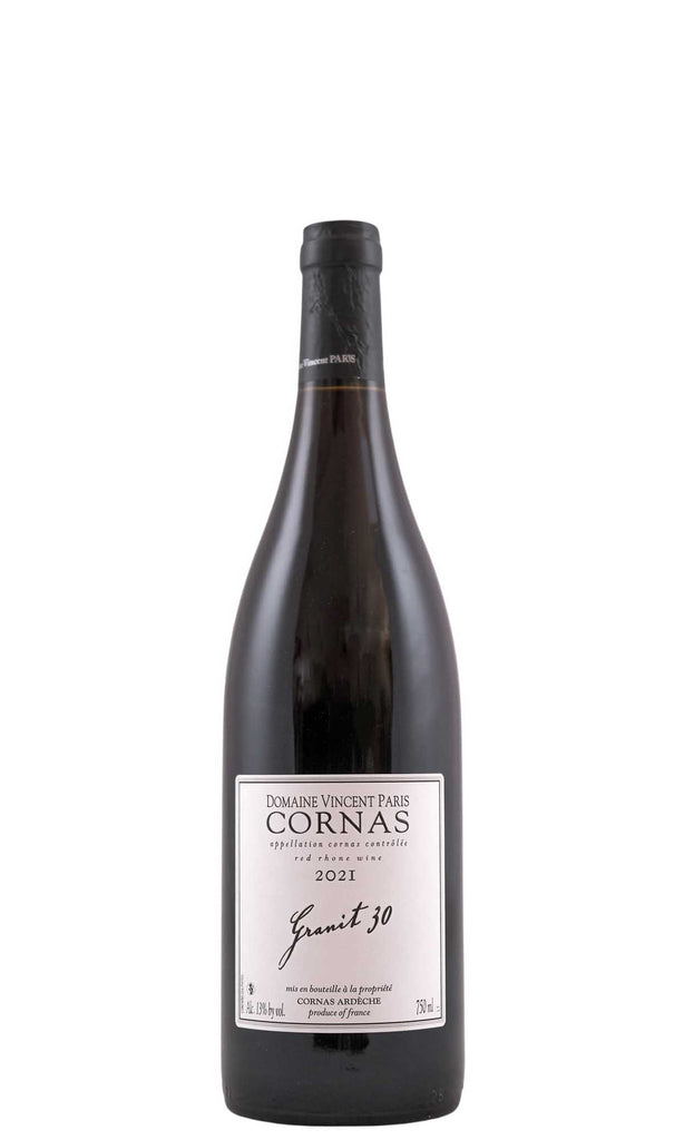 Bottle of Vincent Paris, Cornas Granit 30, 2021 - Flatiron Wines & Spirits - New York
