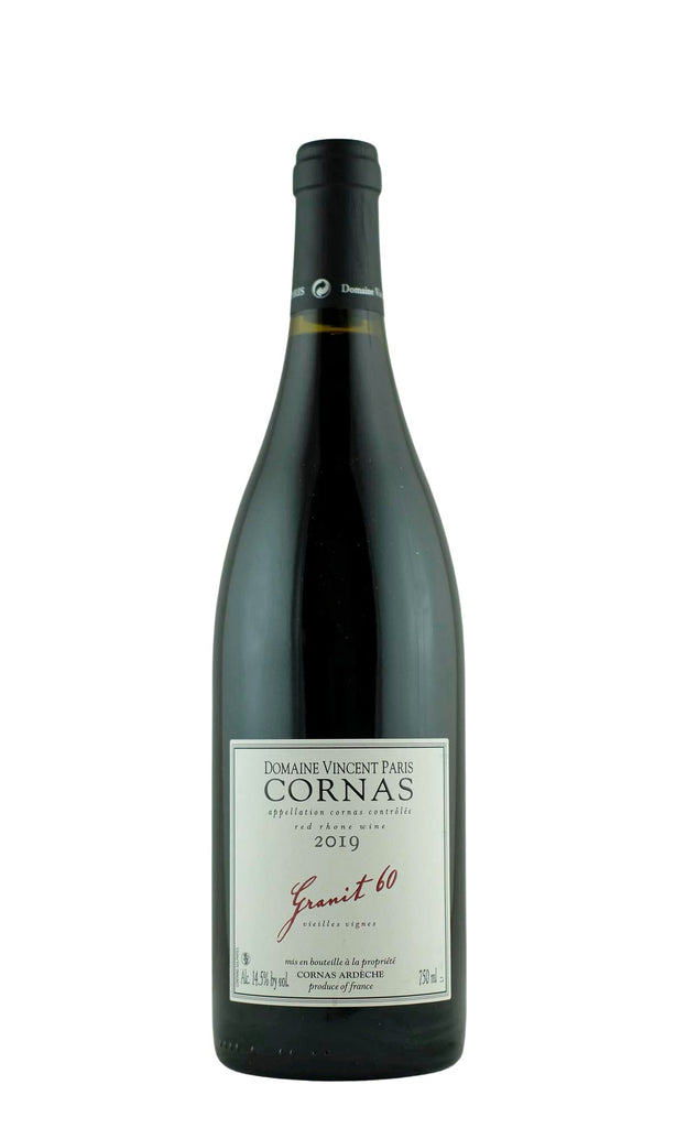 Bottle of Vincent Paris, Cornas Granit 60 VV, 2019 - Red Wine - Flatiron Wines & Spirits - New York
