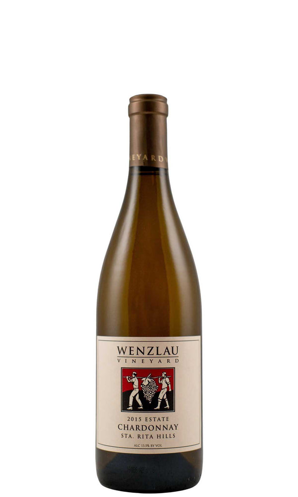 Bottle of Wenzlau Vineyard, Santa Rita Hills Estate Chardonnay, 2015 - White Wine - Flatiron Wines & Spirits - New York