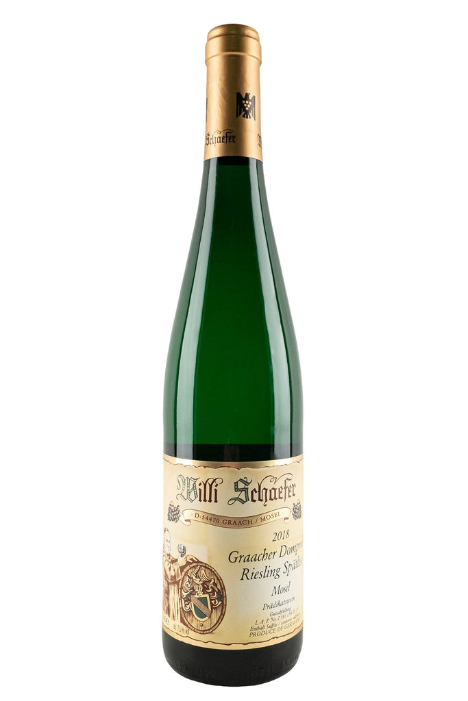 Bottle of Willi Schaefer, Graacher Domprobst Riesling Spatlese #5, 2018 - White Wine - Flatiron Wines & Spirits - New York
